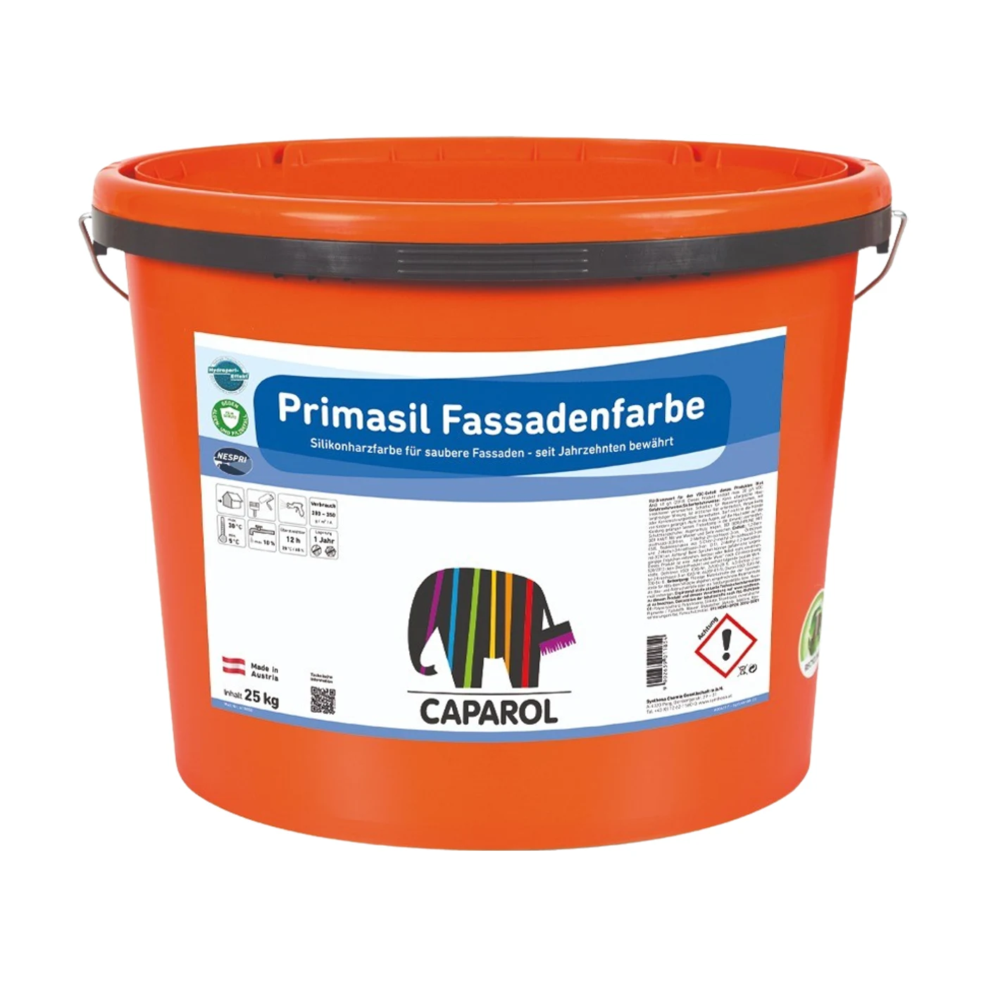 Sparset 6 × Primasil Fassadenfarbe 25 kg