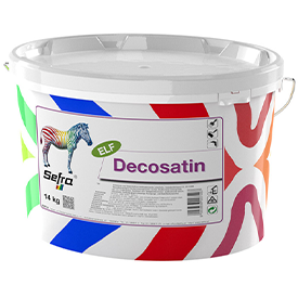 SEFRA Decosatin ELF Latexfarbe seidenglänzend