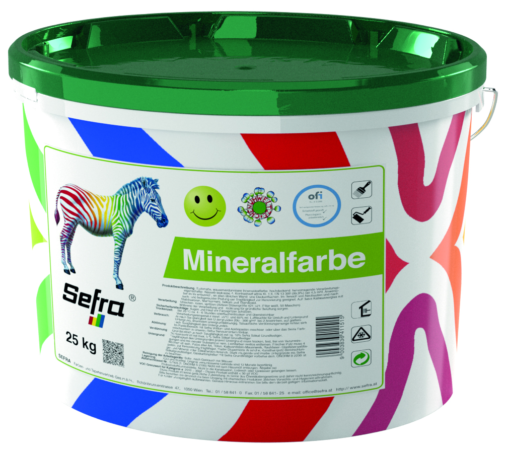 SEFRA Mineral-Innenwandfarbe