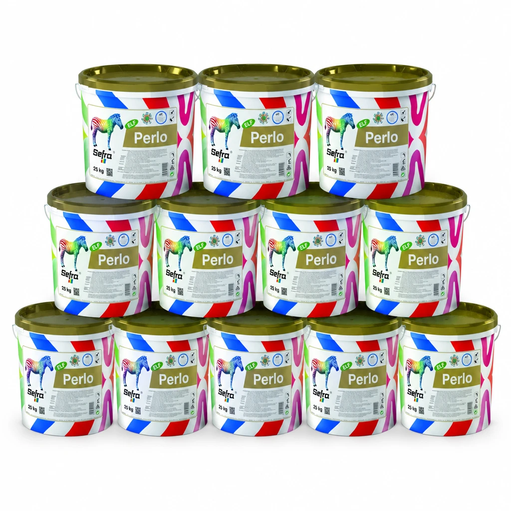 Sparset: 12 Eimer SEFRA Perlo ELF