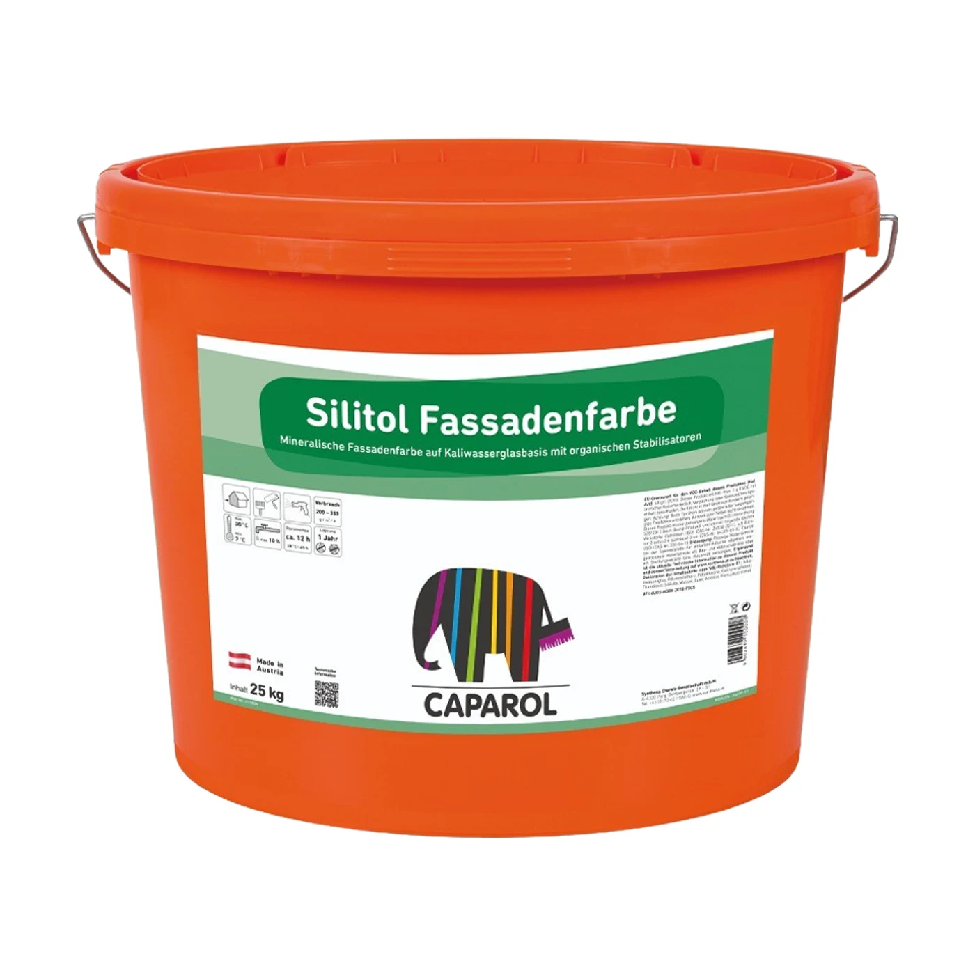 Sparset 6 × Silitol Fassadenfarbe 25 kg