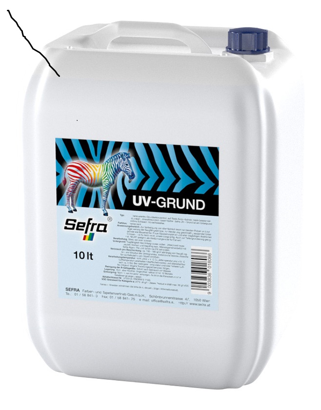 SEFRA UV-Grund Grundierung mit UV-Kontrolle