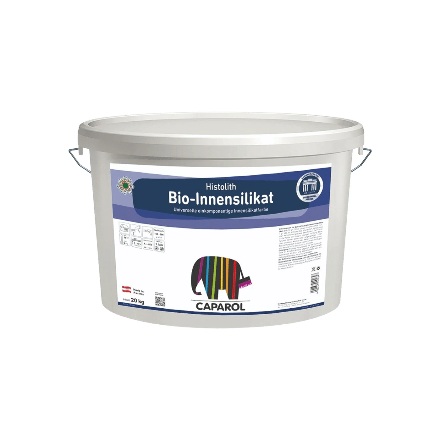 Caparol Histolith Bio-Innensilikat Silikatfarbe – Packshot Hersteller